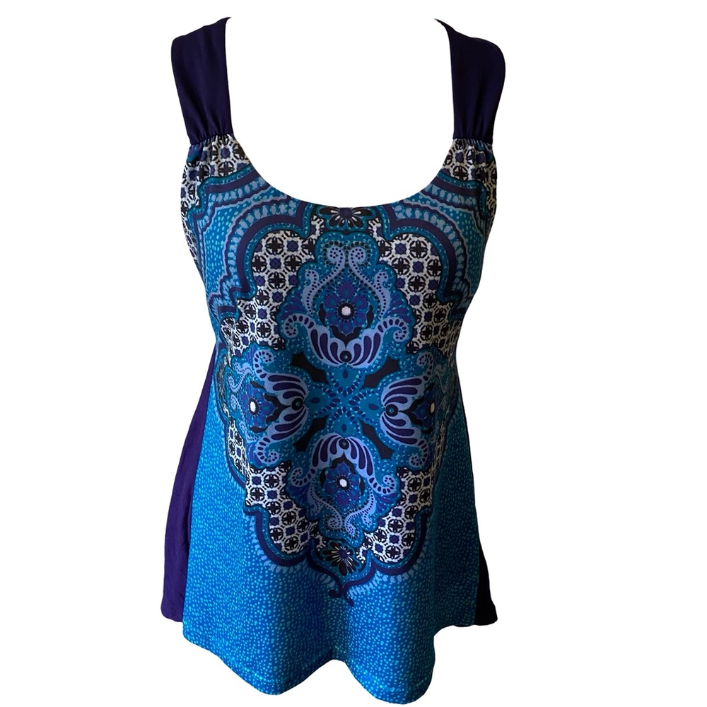 Prana Athletic Yoga Soft Stretch Top. Sz XL